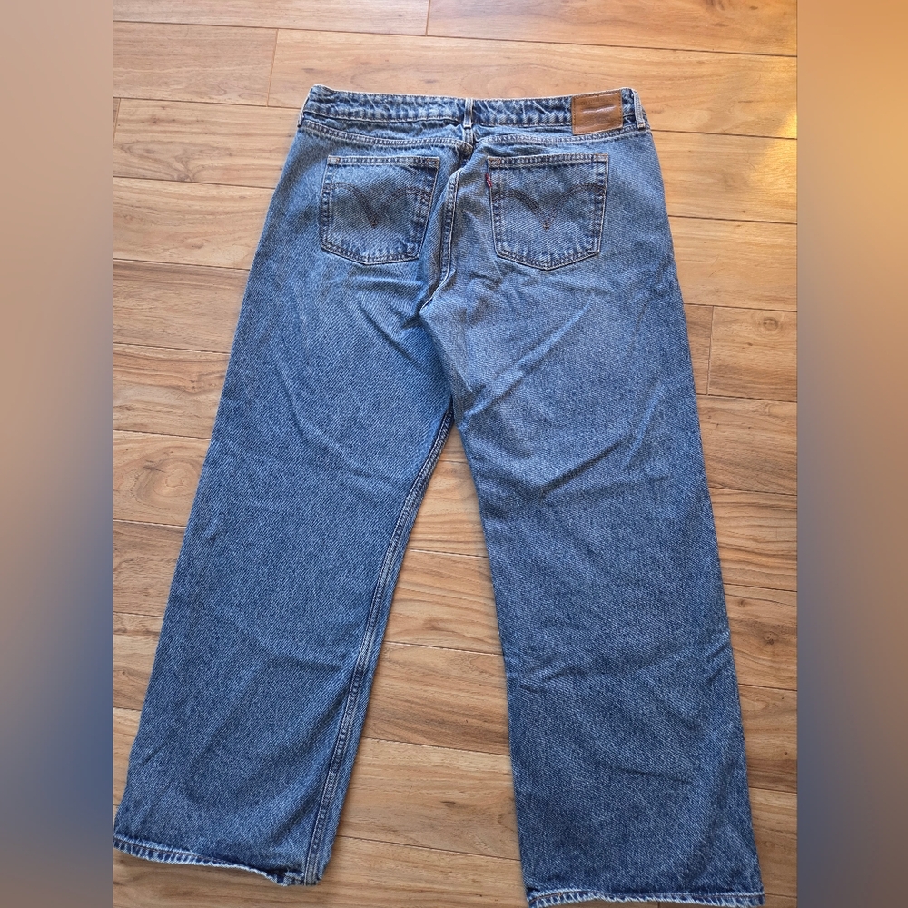 Levi's Womens Low Loose Jeans Light Wash 33 X 30* - Picture 8 of 11